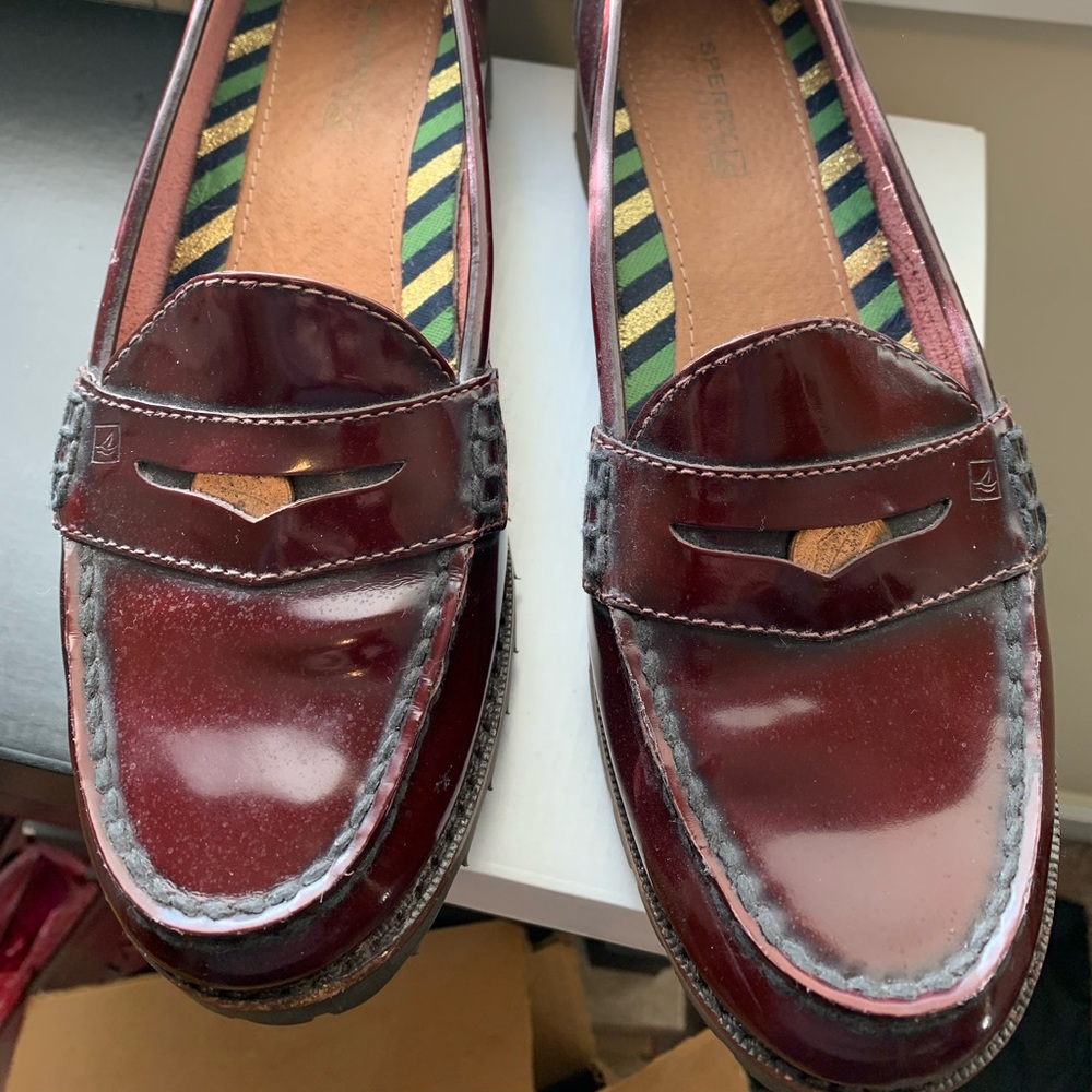 Sperry penny loafers